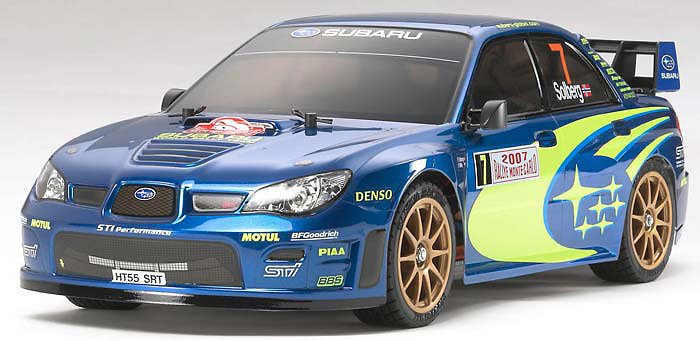 tamiya subaru impreza rc car